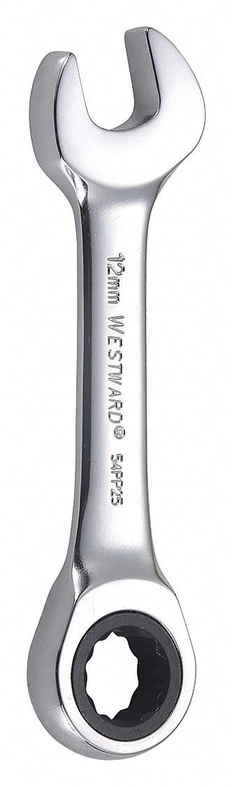 Combo Wrench Steel Metric 0 deg.