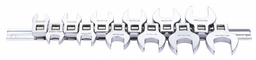 Crowfoot Skt Set Steel DvSz 3/8 Metric