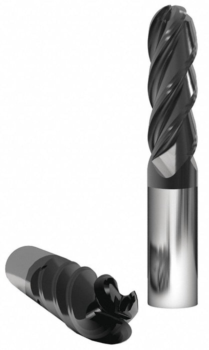 Ball End Mill nACo 0.125 Shank dia.