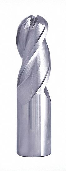 Ball End Mill ZrN 0.250 Shank dia.