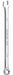 Combination Wrench SAE 1/4 in