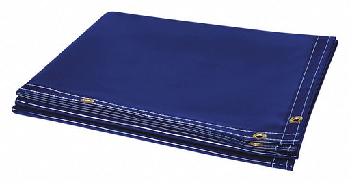 Welding Curtain 6 ft H 10 ft W Blue