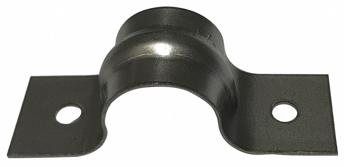 Pipe Strap Two-Hole Steel 3/8 Pipe Size