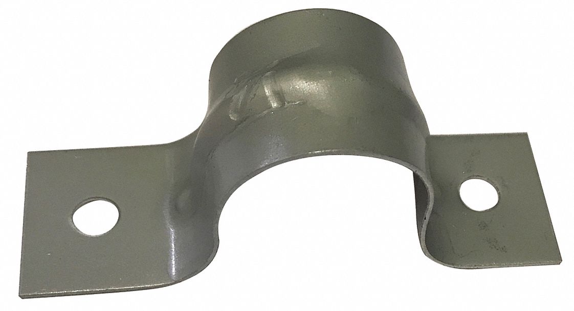 Pipe Strap Two-Hole Steel 1/2 Pipe Size