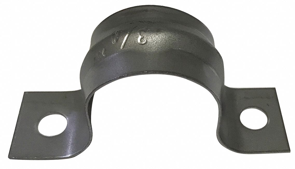 Pipe Strap Two-Hole Steel 3/4 Pipe Size