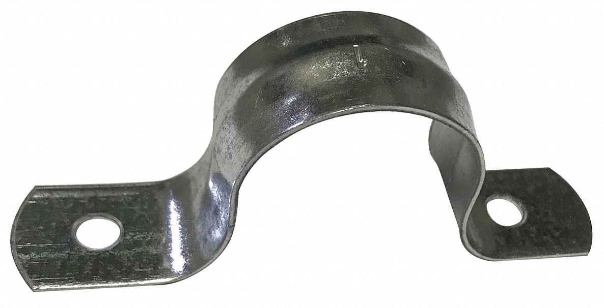 Pipe Strap Two-Hole Steel 1 Pipe Size