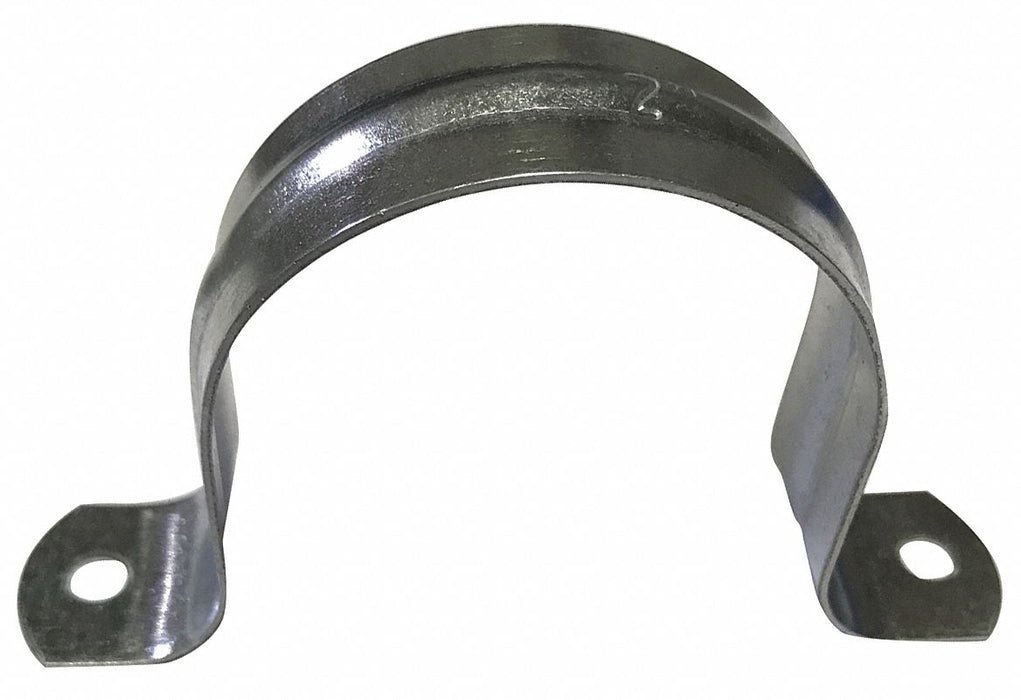 Pipe Strap Two-Hole Steel 2 Pipe Size