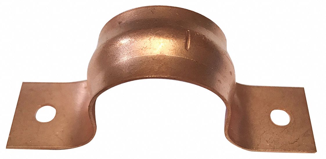 Pipe Strap Two-Hole Steel 1 Pipe Size