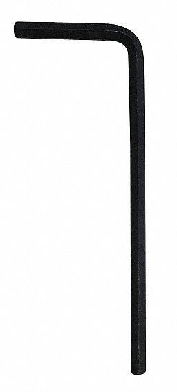 Hex Key L SAE 3/32 2-3/32 L Black Oxide
