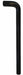 Hex Key L SAE 3/4 7-15/64 L Black Oxide