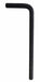 Hex Key L SAE 9/64 2-23/64 L Blk Oxide