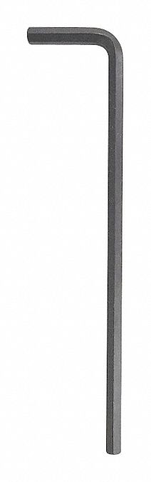 Hex Key L SAE 5/32 4-1/8 L Black Oxide