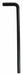 Hex Key L Shape 4 7/8 in