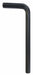 Hex Key L Metric 7mm 3-5/64 L Blk Oxide