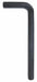Hex Key L Metric 9mm 4-3/32 L Blk Oxide