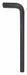 Hex Key L Shape 10 55/64 in