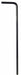 Hex Key L Metric 2.5mm 3-31/64 L