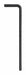 Hex Key L Metric 5mm 4-9/16 L Blk Oxide