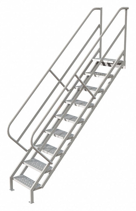 M8352 Stair Unit Steel 9 Steps 450 lb Ld Cap.