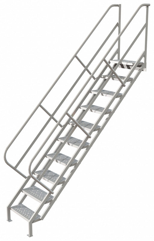 Stair Unit Steel 10 Steps 450 lb Ld Cap.