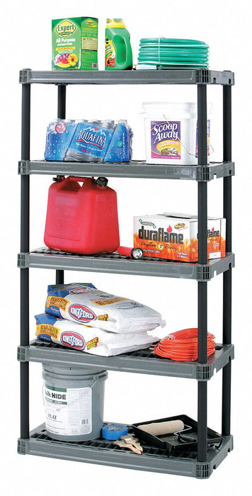 Plstc Shelf 18inx74inx36inShlfLdCp 150lb