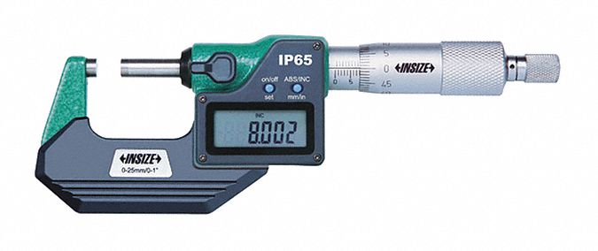 Electronic Outside Micrometer Ratchet