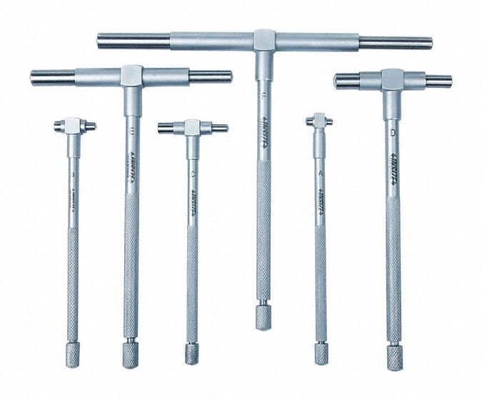 Telescoping Gauge Set Number of Pieces 6