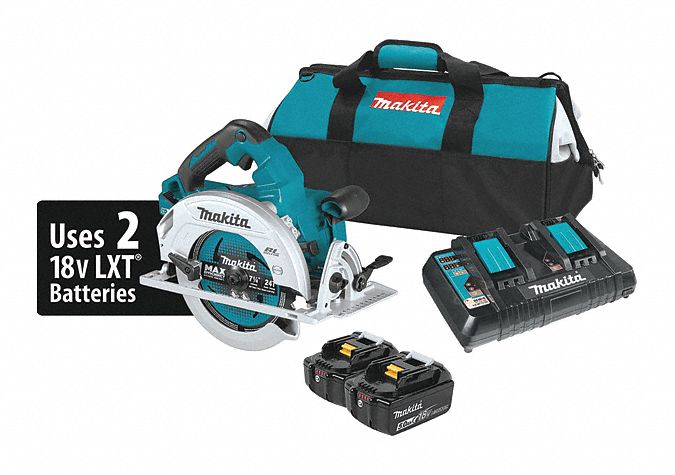 Circular Saw Kit 7.25 in Dia 6000 RPM