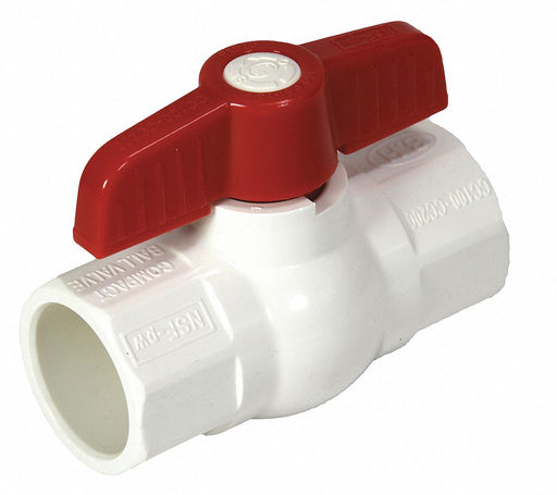Manual 2-Way Ball Valve Socket PVC