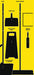 Shadow Board 68 in H 30 in W Yellow