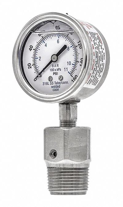 K4226 GaugewDiaphragmSeal160psi1PK