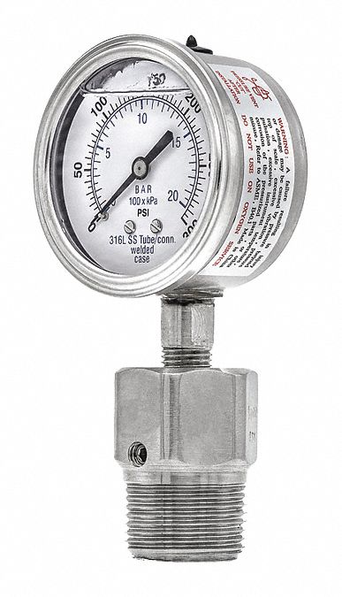 K4226 Pressure Gauge Nominal 2-1/2 Dial
