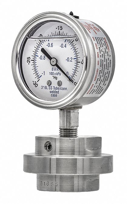 K4231 Vacuum Gauge General Purpose 2-1/2 Dial