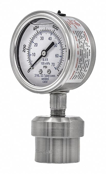 K4224 Pressure Gauge Nominal 2-1/2 Dial