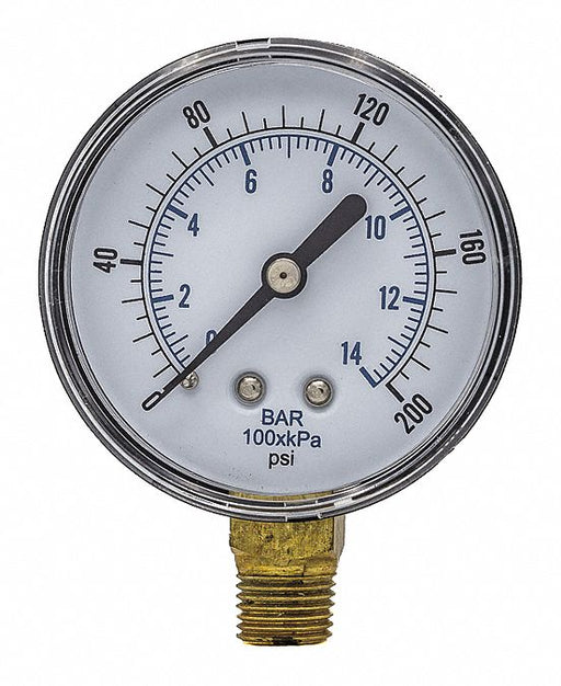 Pressure Gauge Nominal 2-1/2 Dial