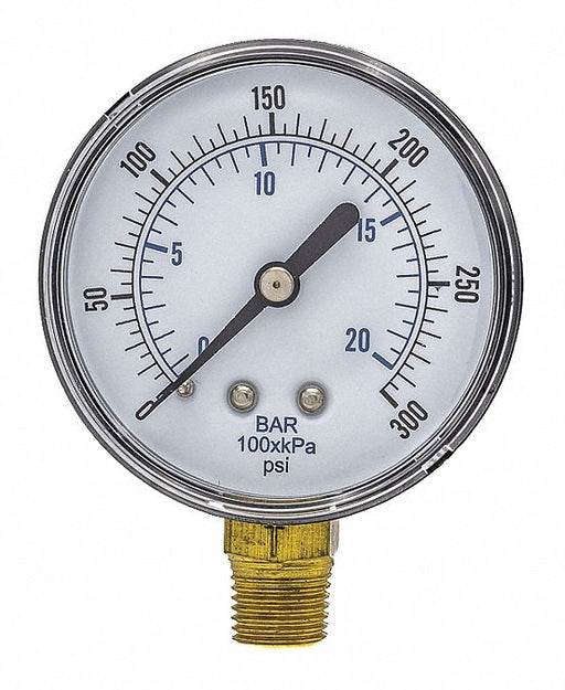 Pressure Gauge Nominal 2-1/2 Dial