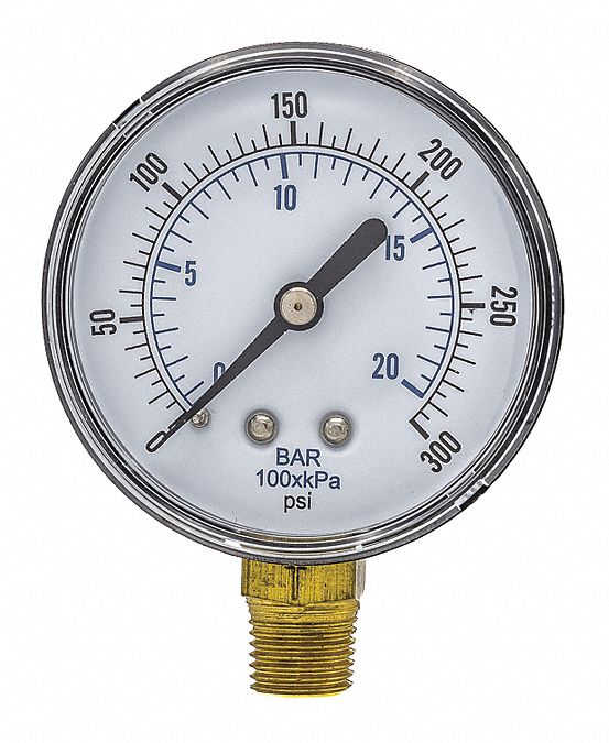 Pressure Gauge Nominal 2-1/2 Dial