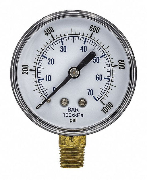 Pressure Gauge Nominal 2-1/2 Dial