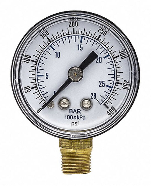 Pressure Gauge Nominal 1-1/2 Dial