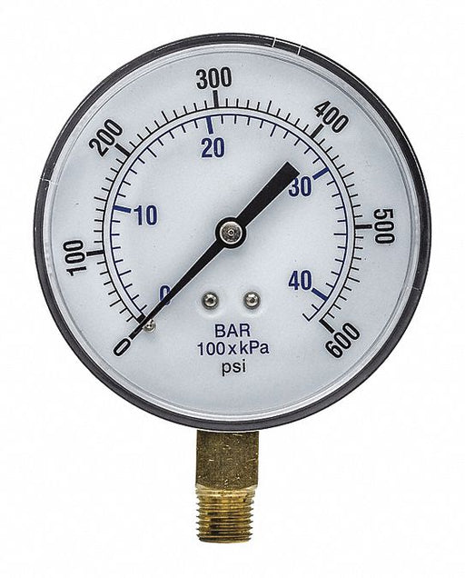 Pressure Gauge Nominal 3-1/2 Dial
