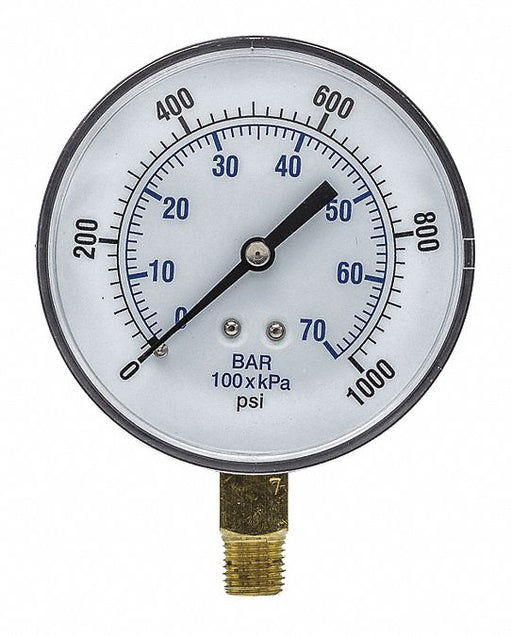 Pressure Gauge Nominal 3-1/2 Dial