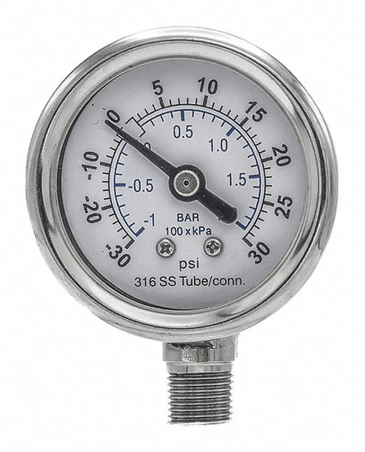 Compound Gauge Nominal 1-1/2 Dial
