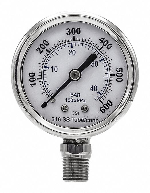 N0151 Pressure Gauge General Purpose 2 Dial