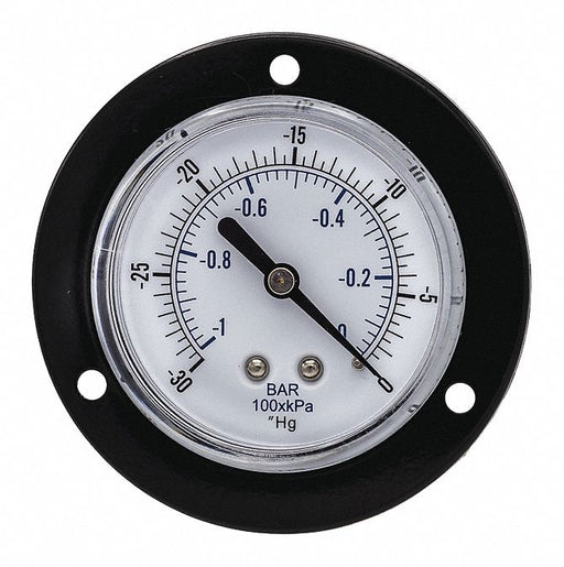 Vacuum Gauge General Purpose 2-1/2 Dial