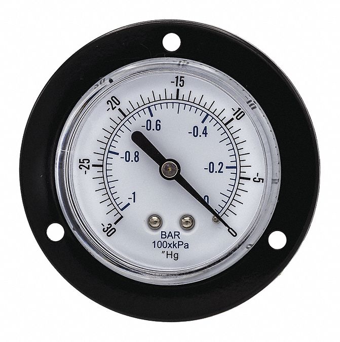 N0164 Vacuum Gauge General Purpose 2-1/2 Dial