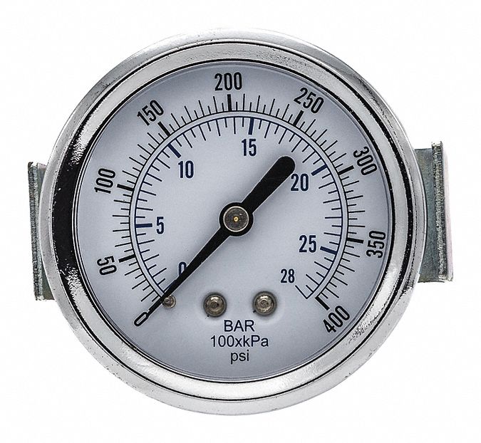 N0225 Pressure Gauge Nominal 2-1/2 Dial