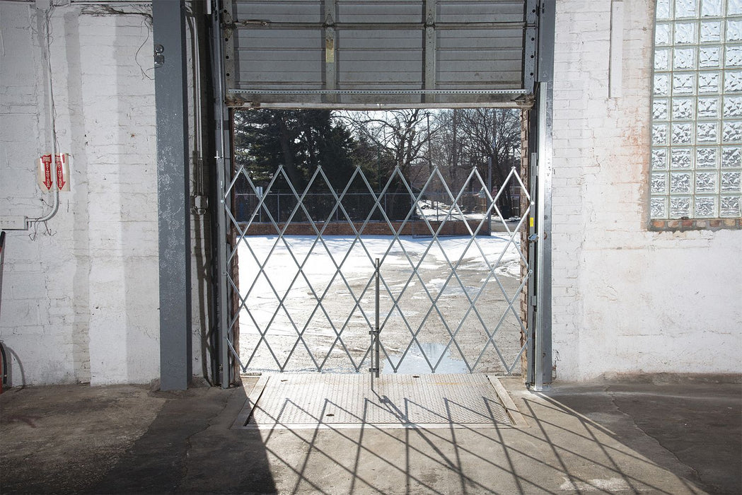 Folding Gate Gray 3 to 4 ft Opening W