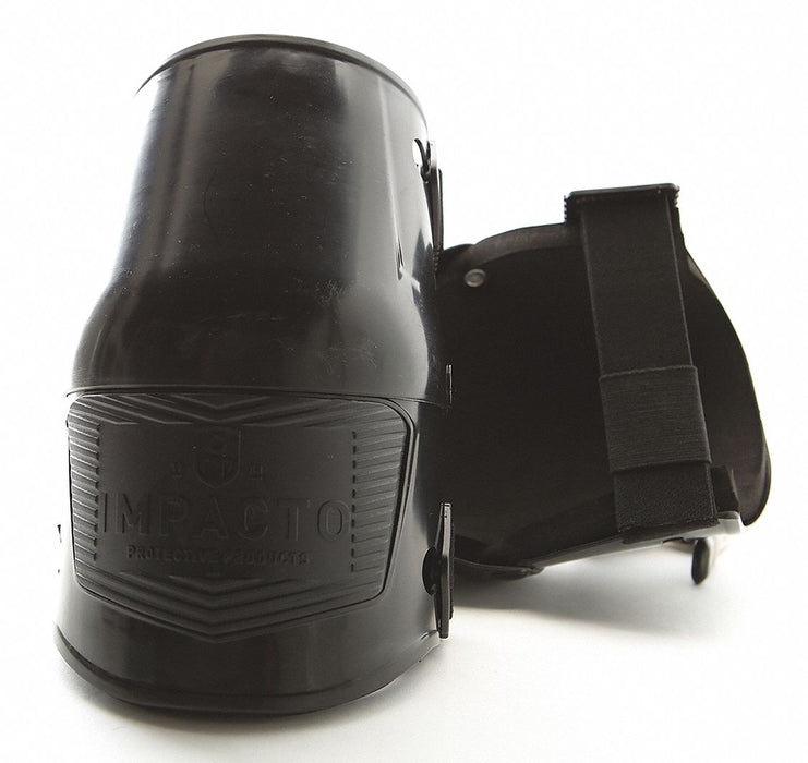 Knee Pad UNIV Button Black PR
