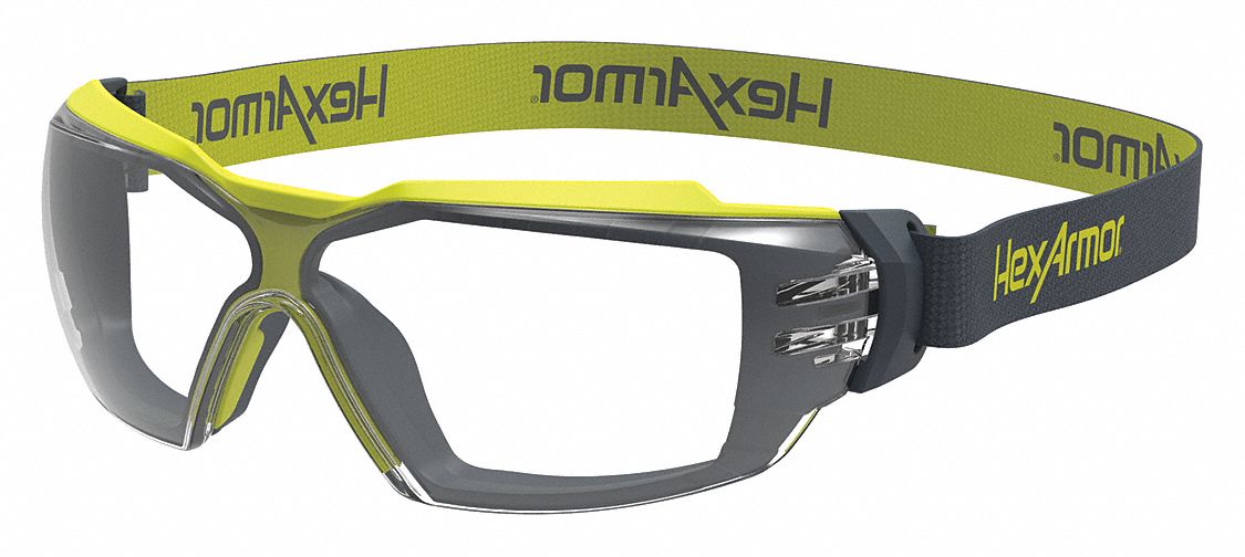 SafetyGoggles POM PP TPE Clr Wraparound