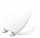 Toilet Seat Elongated Bowl White 14 W